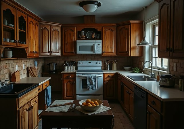 Antes: Cocina antigua en Valencia