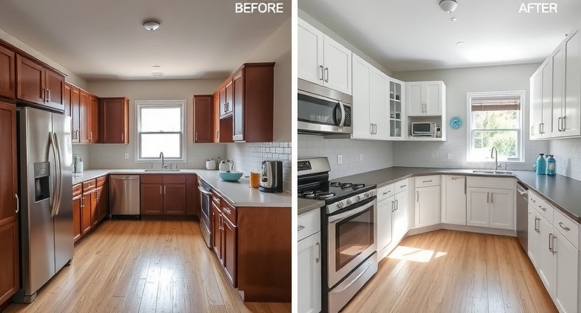 Ejemplo de reforma integral en Valencia antes y después